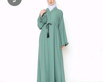 Kaftan abaya women dress/ muslimah clothes / women's Islamic clothing / hajj and umrah abaya