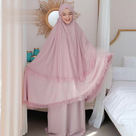 Muslim Prayer Hijab for Womenislamic Prayer Clothesprayer Etsy