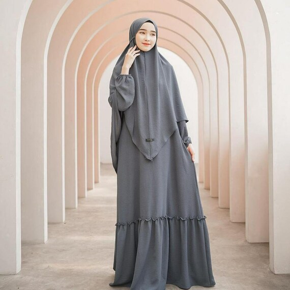 Crinkle abaya sale