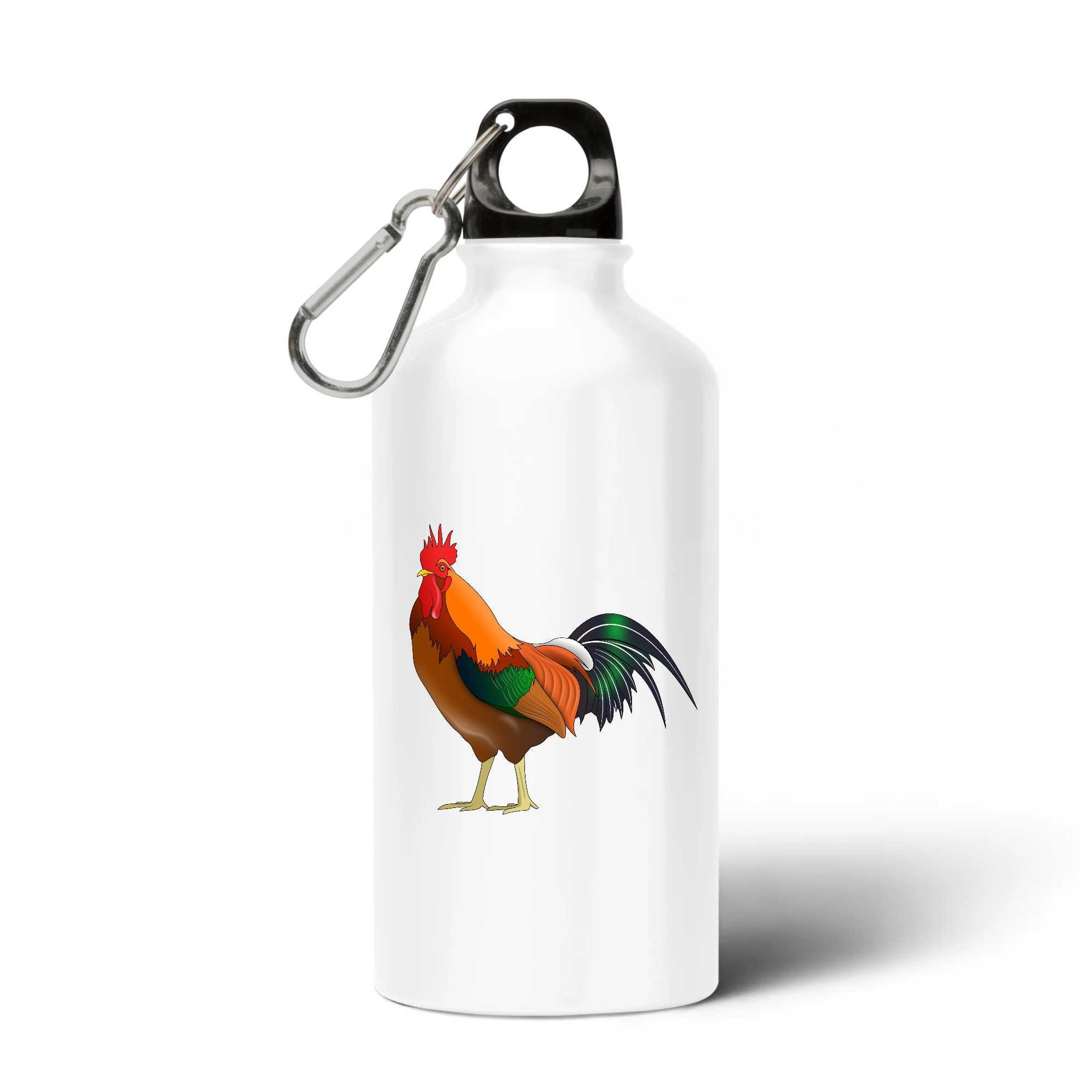 Coq - Gourde en Aluminium