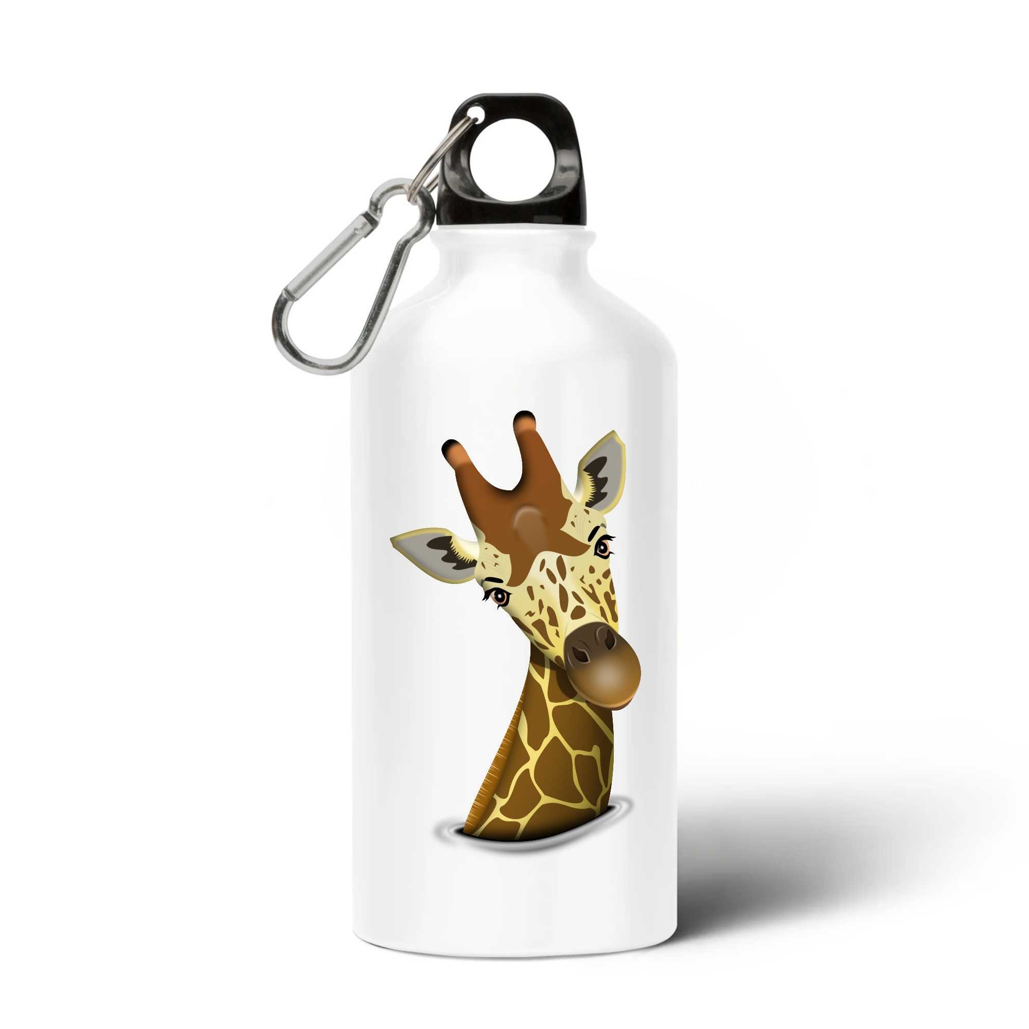 Girafe - Gourde en Aluminium