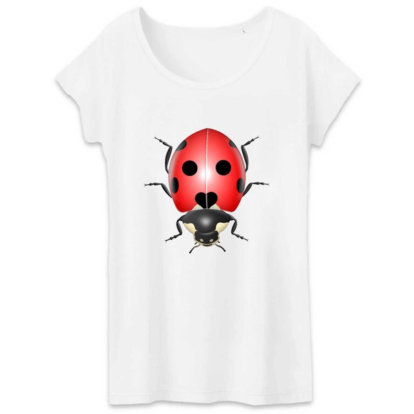 Coccinelle - T-shirt femme coton BIO