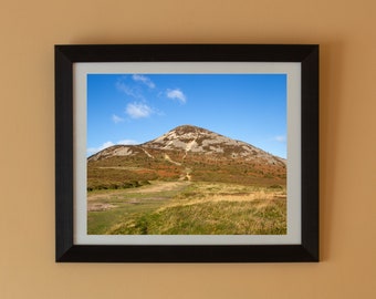Wicklow Sugar Loaf in November Sunlight