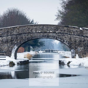 Photograph Abbey Bridge Naas in the Snow