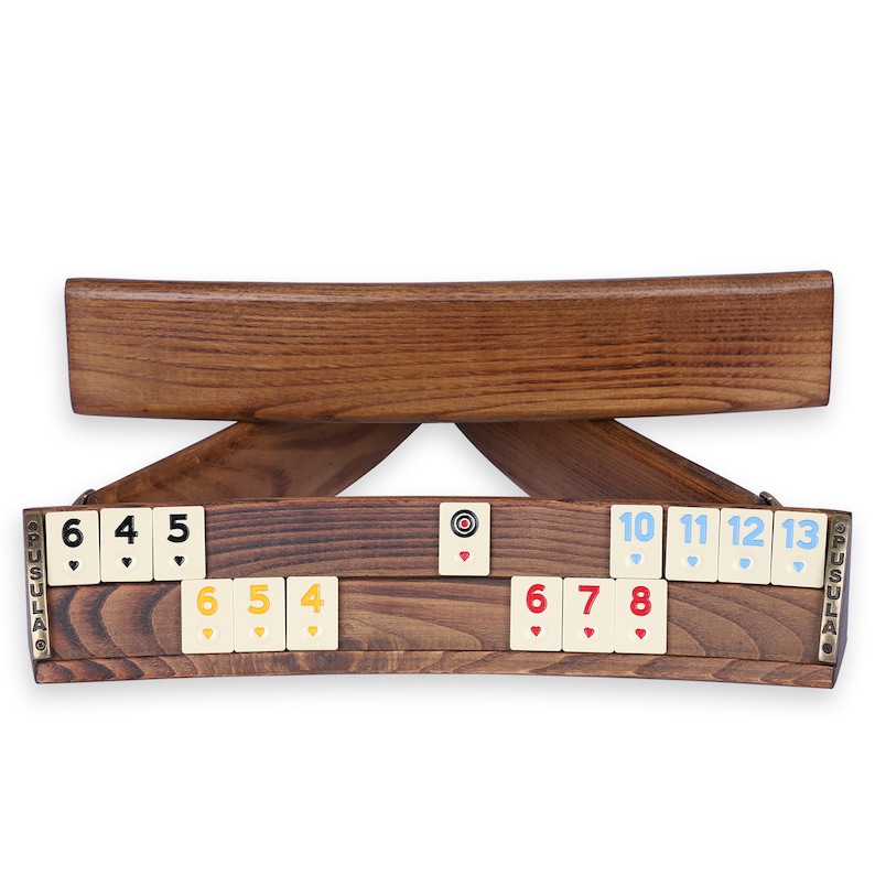 Natural Moire Wood Texture Rummy Game Set Handmade Rummicube - Etsy