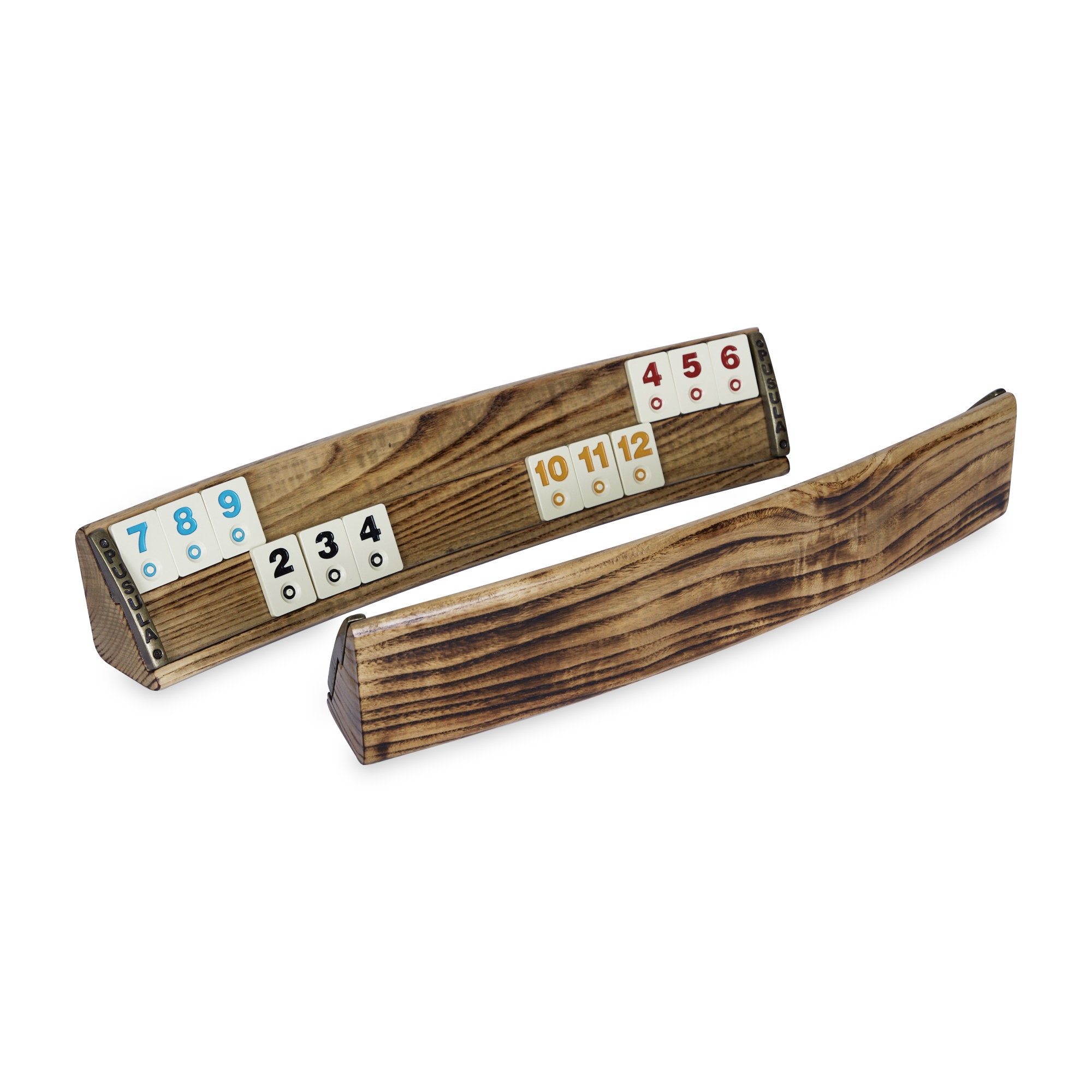 Handmade Rummikub Set Rummikub Game Set Wooden Oval Handmade Natural Wood Rummy Board ...