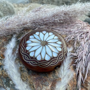 Handmade Makeup Hand Mirror, Pocket mirror, Handbag mirror, makeup mirror, Teacher gift