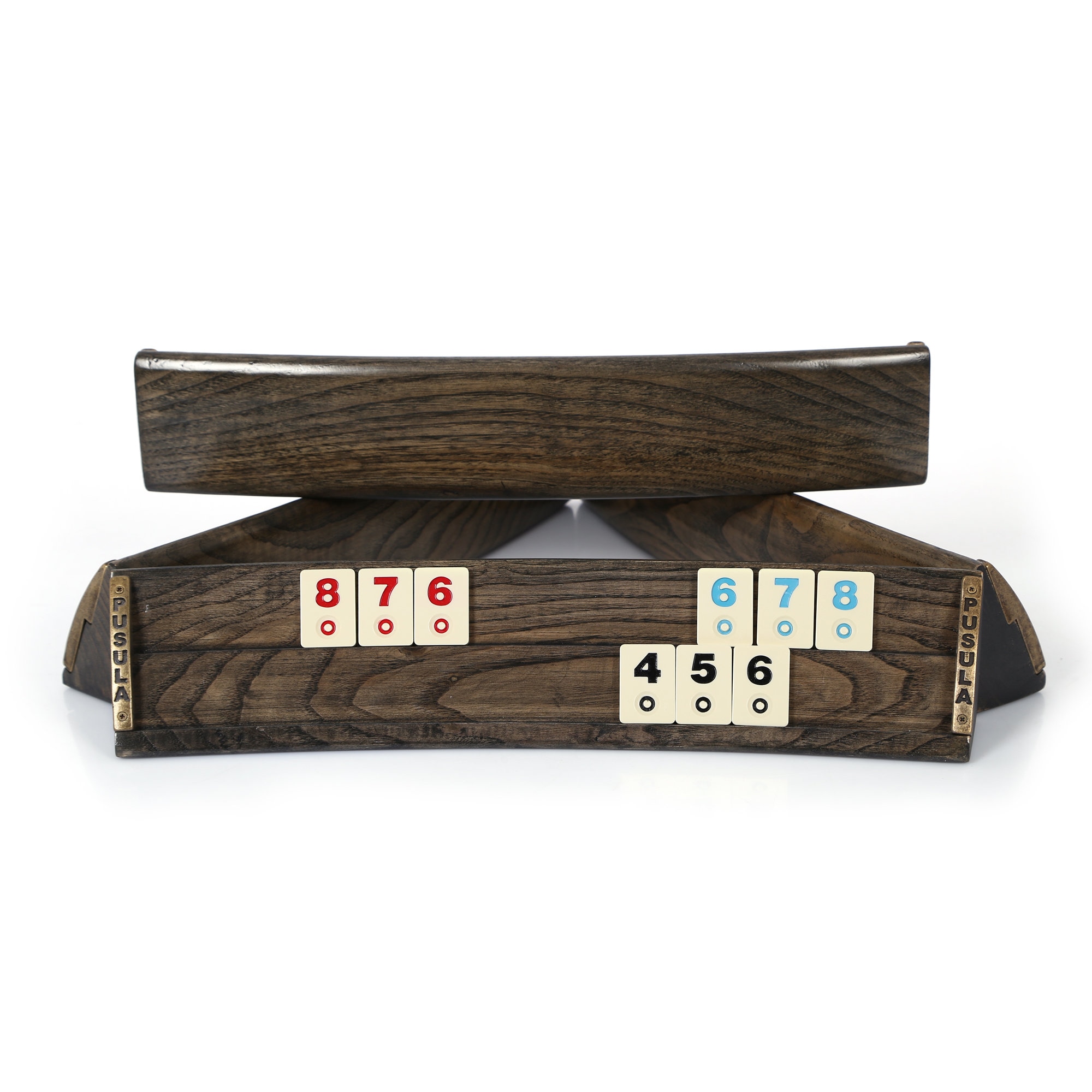 Blue Moon Rummikub Game Set Wooden Oval Rummikub Game Set Etsy