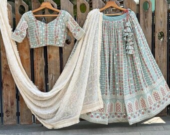 Sabyasachi Designer Lehenga Choli with high quality Embroidery work Wedding lehenga choli party wear lehenga choli Indian Women,lengha skirt
