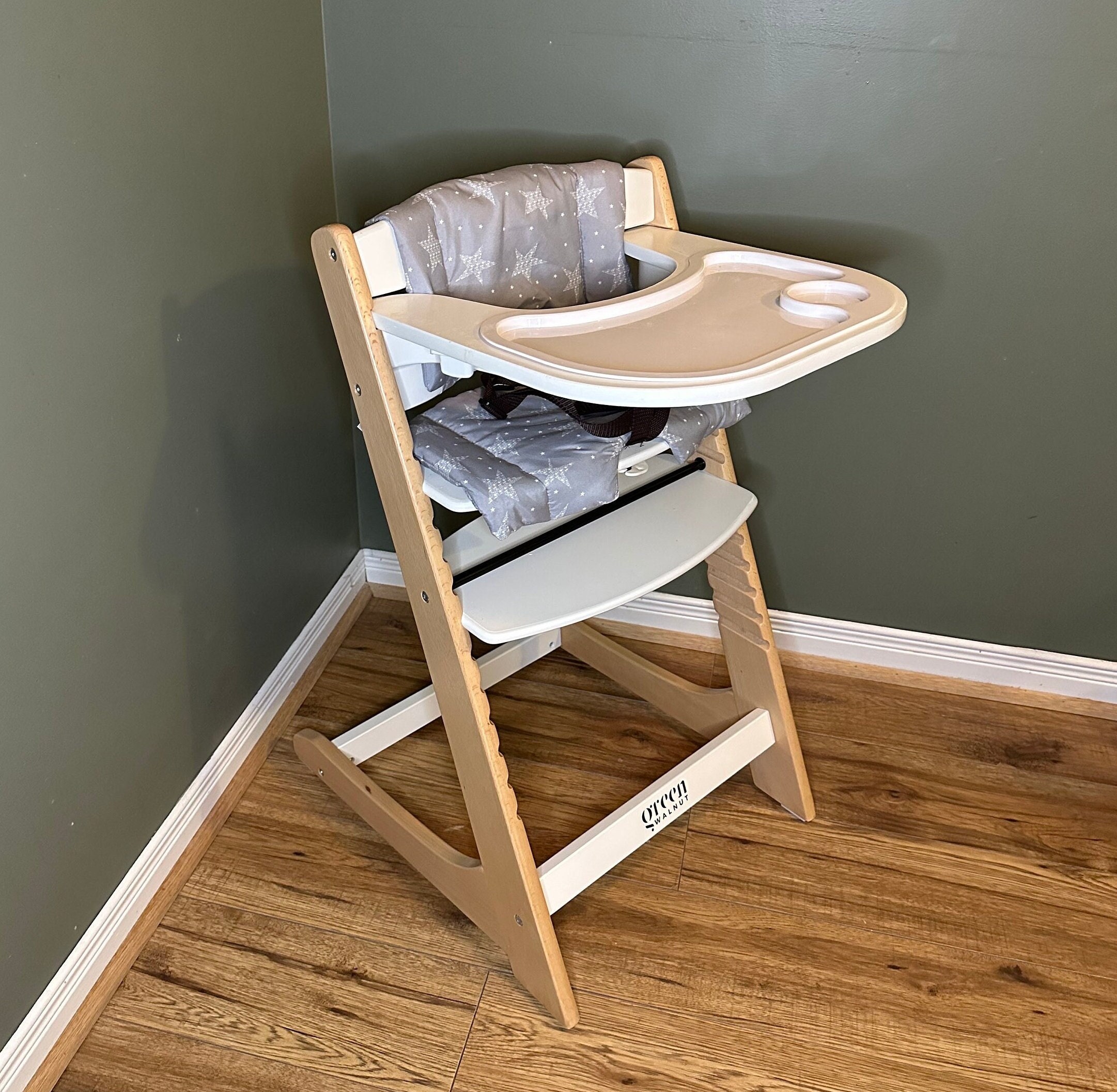 Kmart wooden high chair cheap