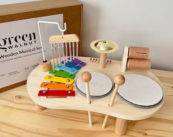 Wooden Multi-functional Musical Instrument For Kids , Wooden Musical Instrument , Musical instrument for kids , Wooden Xylophone