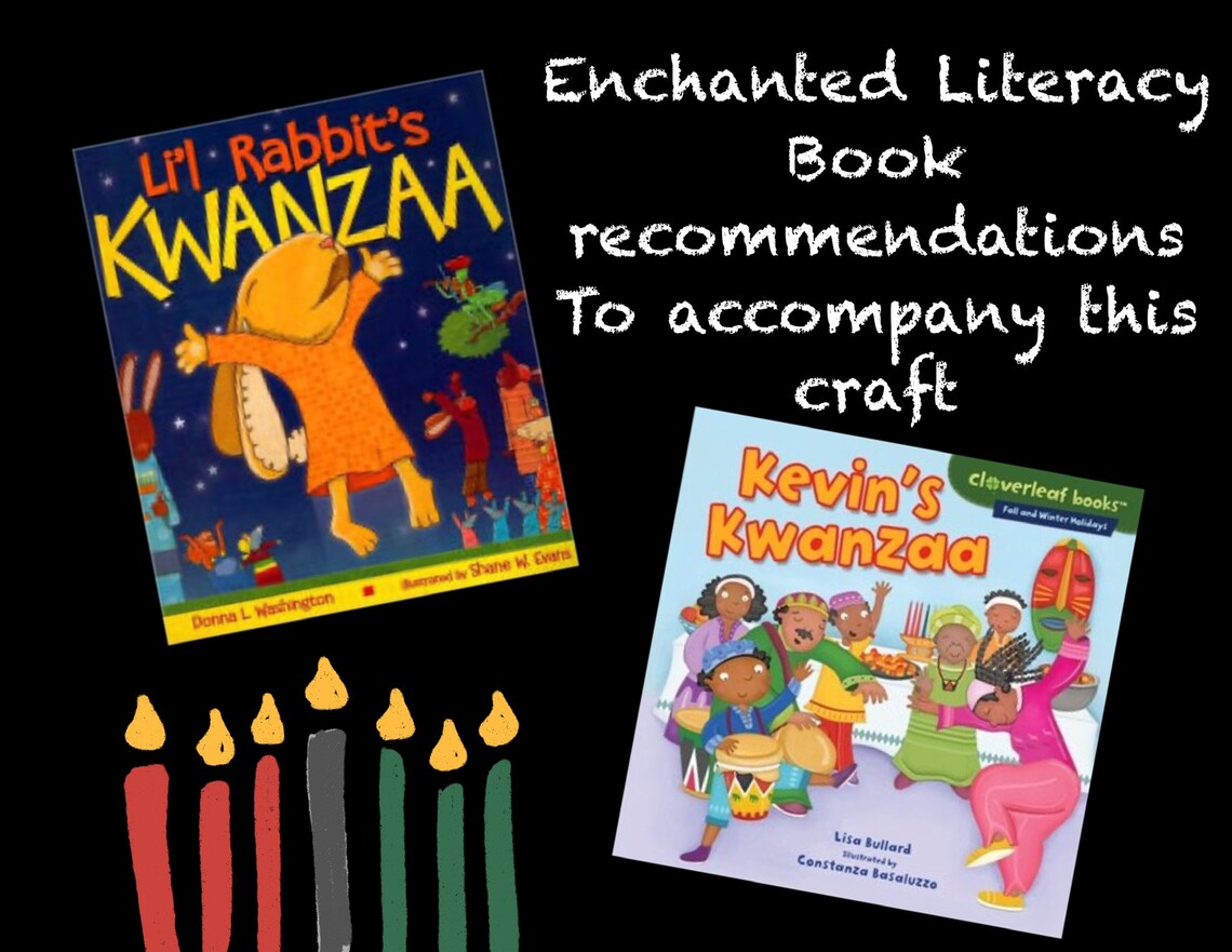 Kwanzaa Childrens Handprint Craft Etsy