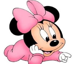 Download Baby Minnie Svg Etsy