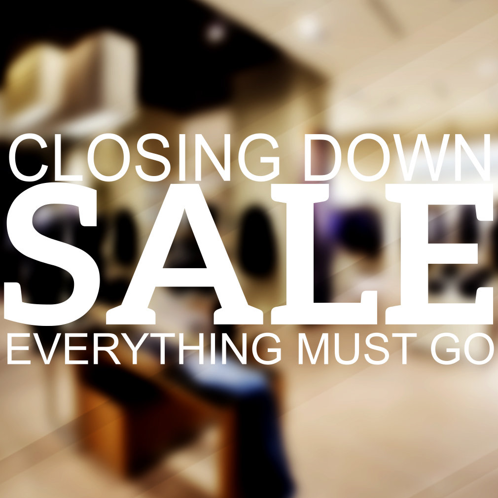 Store Closing Sale Etsy UK