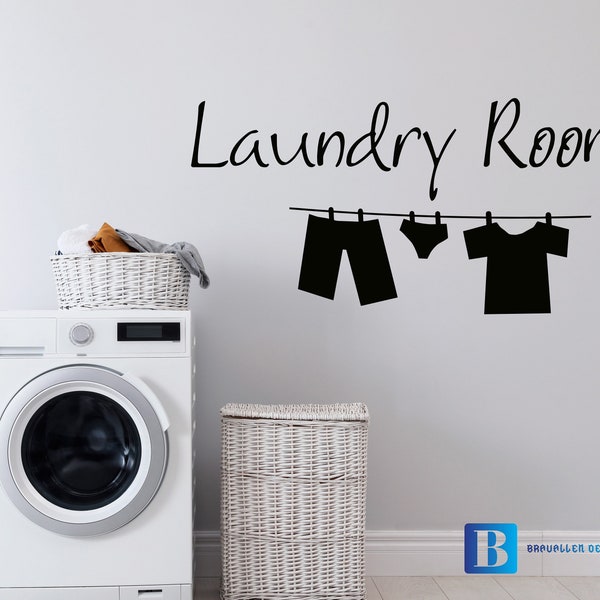 Laundry Line Art Etsy UK