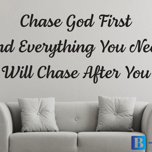 Religious Wall Decal Etsy UK