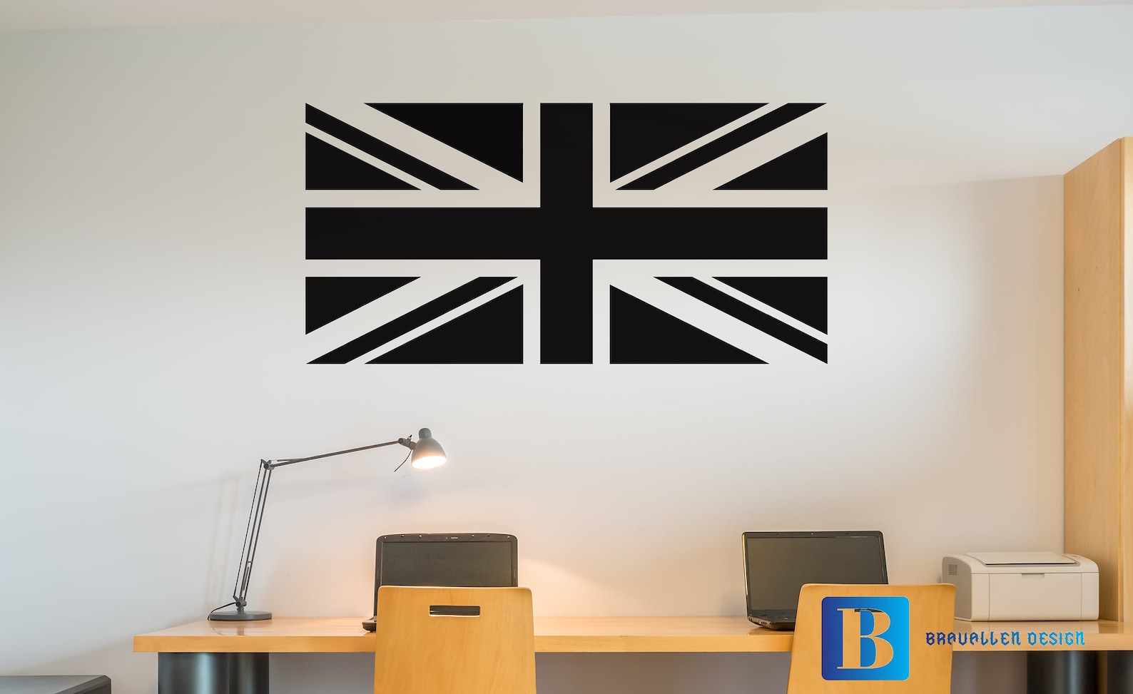 Great Britain Union Jack Flag Vinyl Decal Sticker for Wall/window/car ...