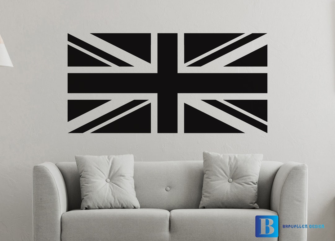 Great Britain Union Jack Flag Vinyl Decal Sticker for Wall/window/car ...