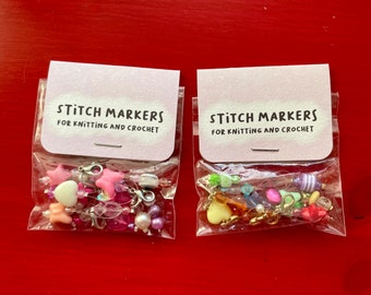 Naive Bead Stitch Markers for Knitting & Crochet