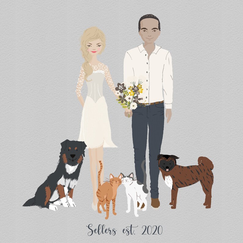 Wedding Newlywed Anniversary Portrait