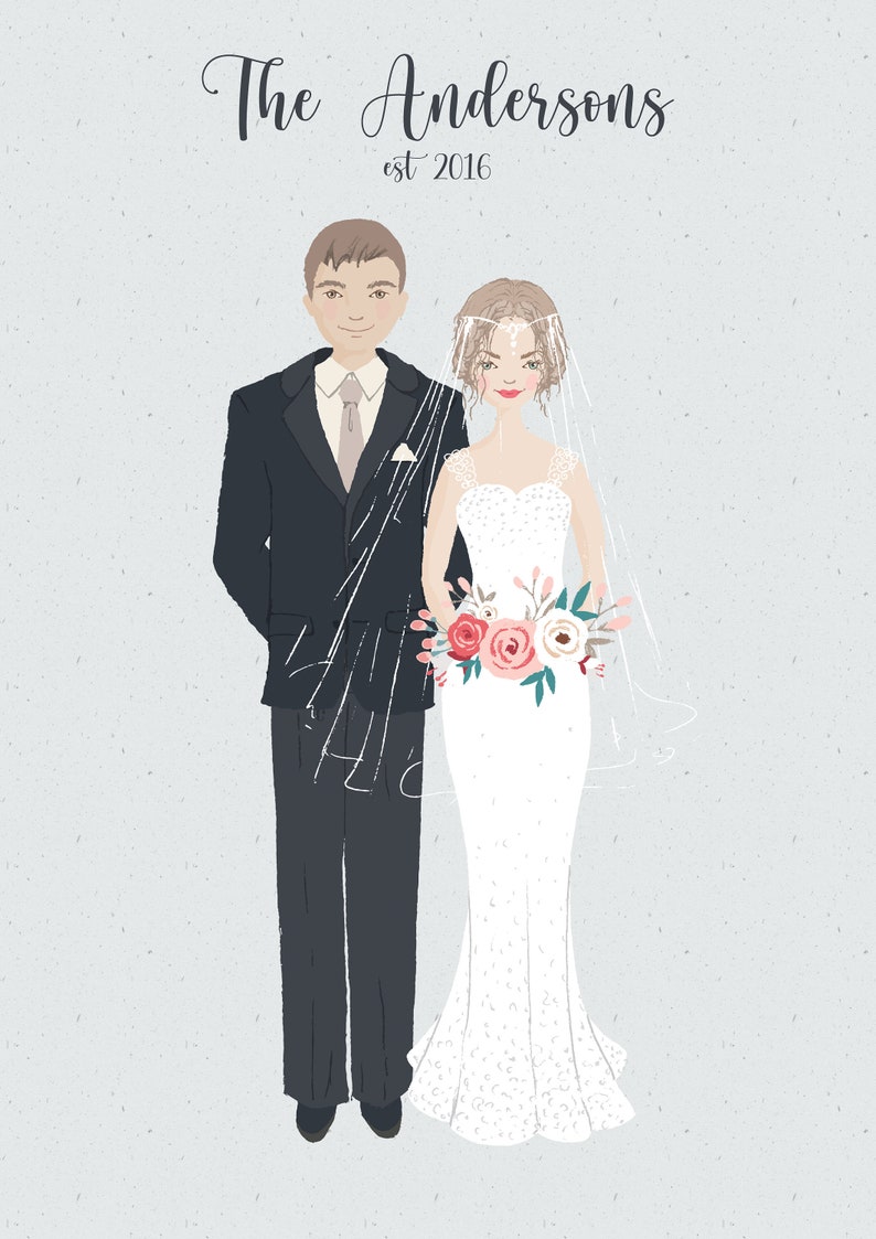 Wedding Newlywed Anniversary Portrait