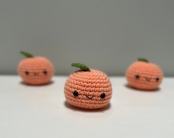 Crochet Peach Plush