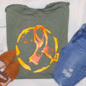 Leukemia Cancer Awareness Tshirts & Long Sleeves