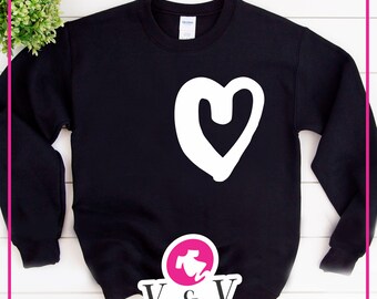 I Love Heart Bujumbura Black Kids Sweatshirt