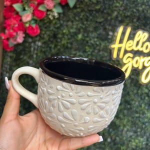 crema talavera mug