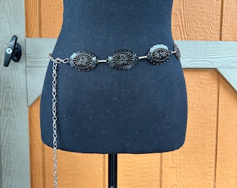 Black concho belt