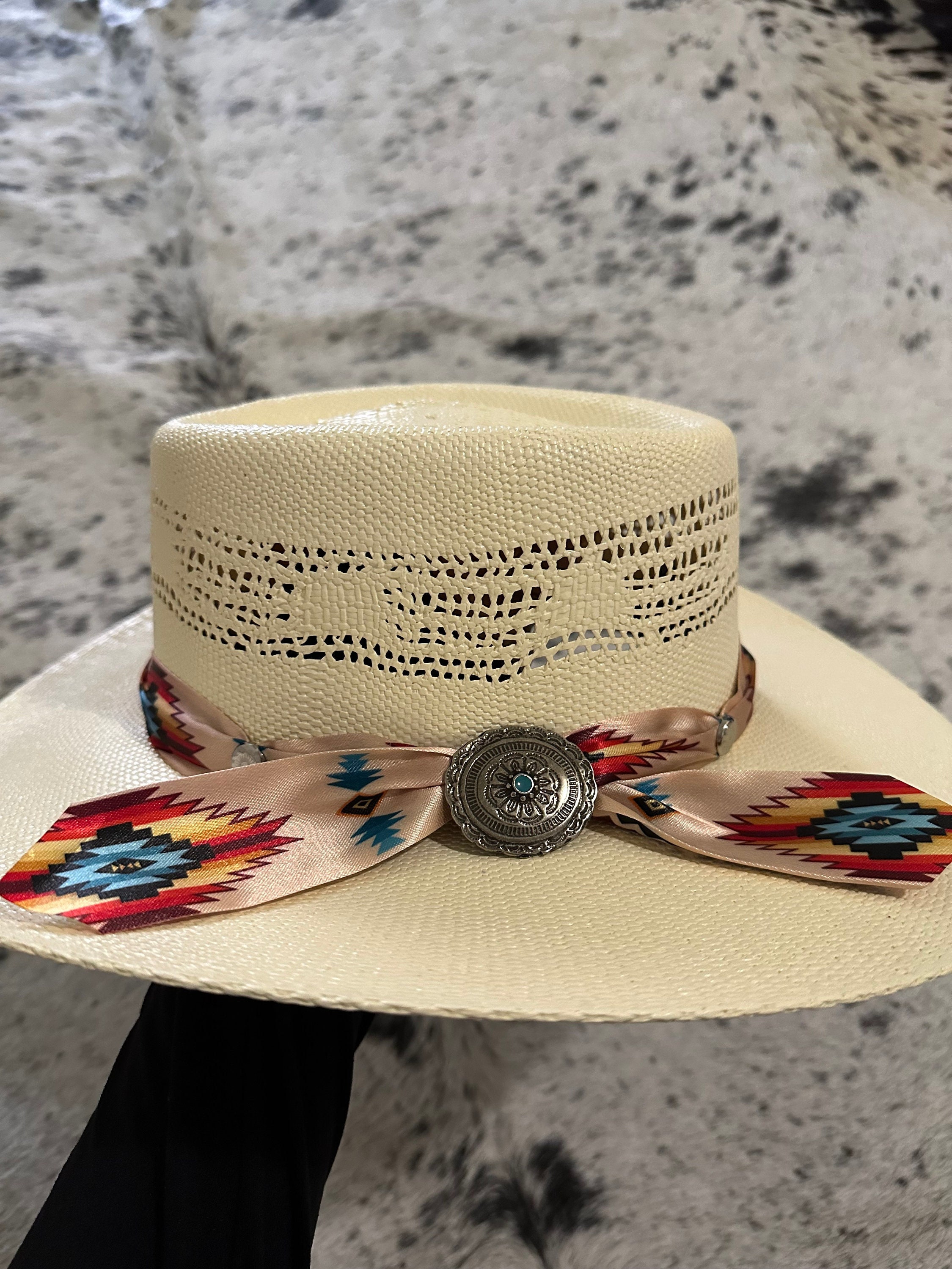 Talavera Inspired Felt Hat Burned Felt Hats. Design as Shown or Custom. Wyeth WOOL Felt  main image 2