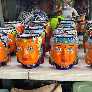 Talavera multicolores Hanging Planter