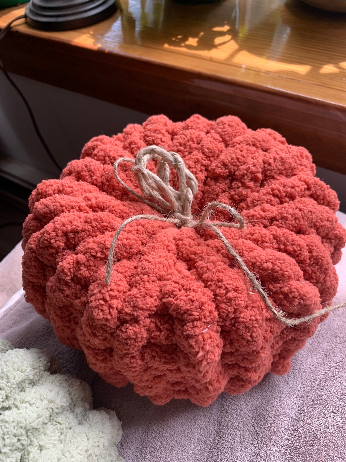 6. Golden Harvest: Pumpkin Pillow