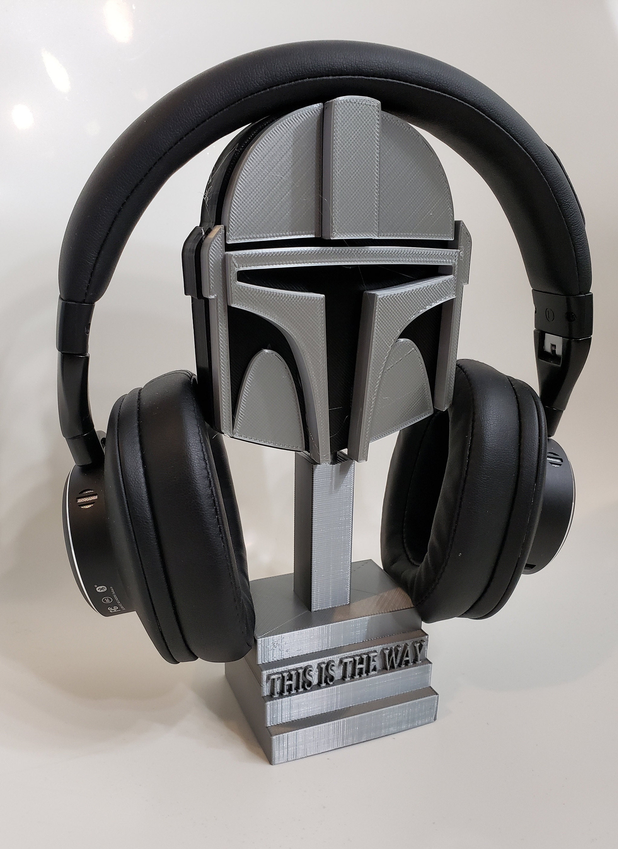Mandalorian Headphone Stand This is the Way Starwars Headset Etsy Australia