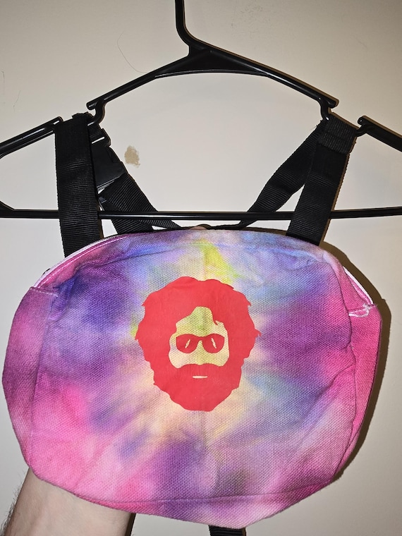 What a Long Strange Trip It’s Been Fanny Pack – Jerry Garcia Head Design, Music-Inspired Festival Accessory