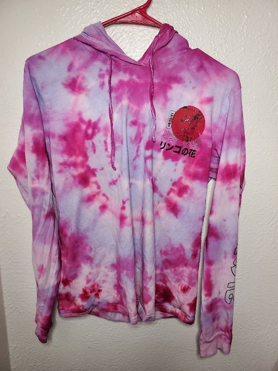 Sugar Magnolia Long Sleeve Hoodie – Grateful Dead Inspired, Soft & Stylish (Size XL)