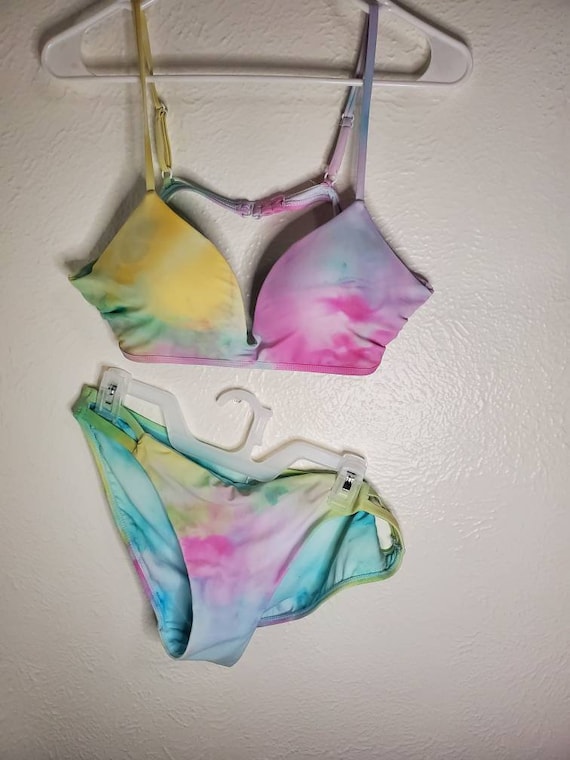 Jack Straw Bikini Set – Grateful Dead Inspired Tie-Dye (Size Large)