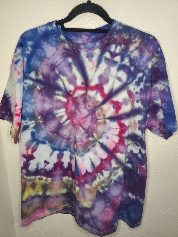 Spirals Tee – Ethereal Music-Inspired Design, Soft Cotton T-Shirt, Sizes S & XL
