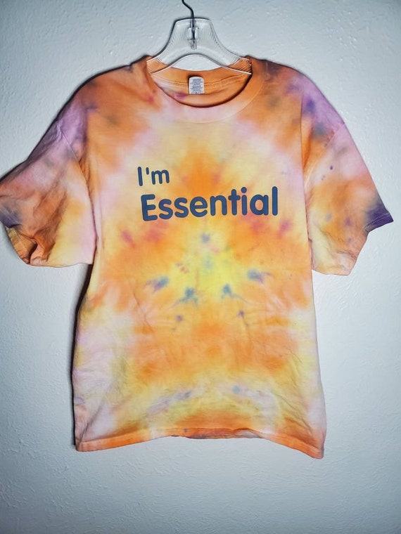 Cats Out Under The Stars T-Shirt – XL, Handcrafted Tie-Dye, Grateful Dead Inspired, Music-Inspired Tee
