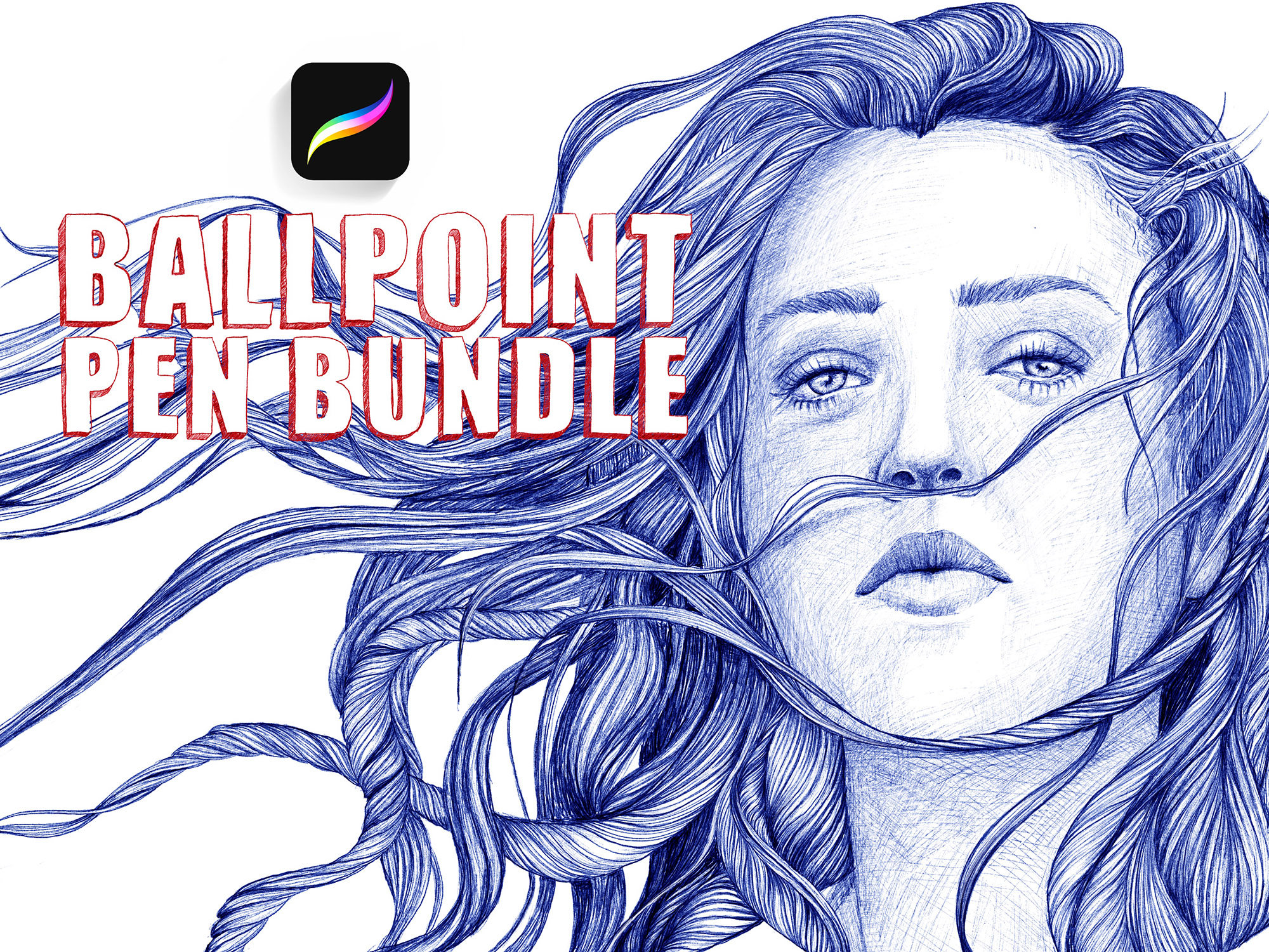 Ballpoint pen drawing on Behance