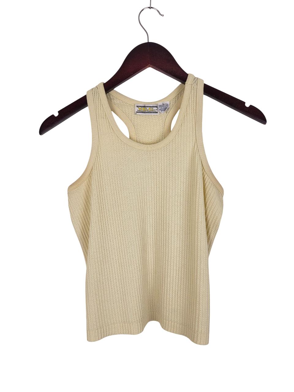 cotton cupro waffle camisole ワッフルキャミソール Double-tie waffled cotton babydoll cami | Twik | | Simons