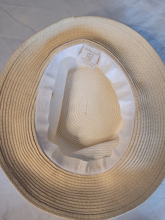 Summer Sun Hat 100% Paper Straw - image 7