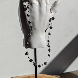 Vintage Handmade Mother of Pearl Necklace