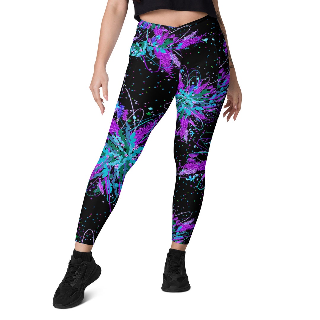 Pattern Print Strawberry Print Pattern Women Leggings