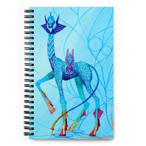 Blue Sapphire (Spiral notebook)
