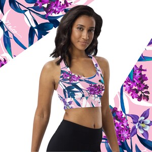 Lilac Dream (Longline sports bra)