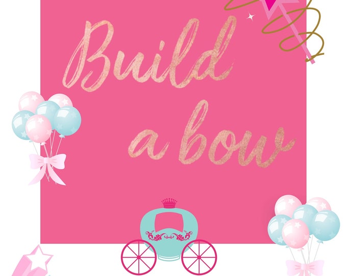 Design Your Own Baby Bow: Personalized Headband or Clip