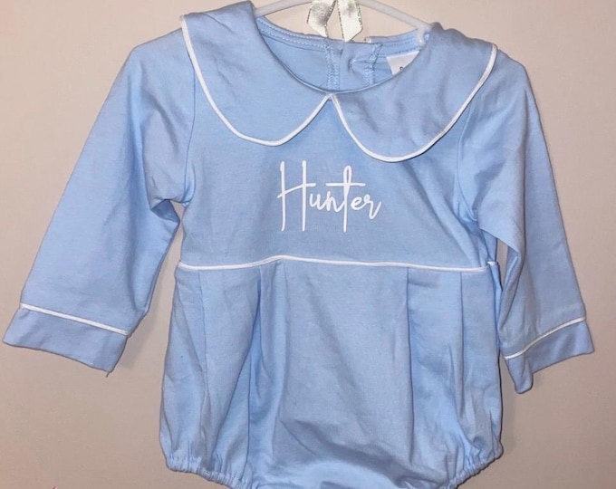 Personalized Baby Romper, Custom Name Boy Girl Outfit, Newborn Gift