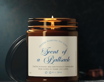 Scent of a Ballsack Candle | NSFW Gag Gift