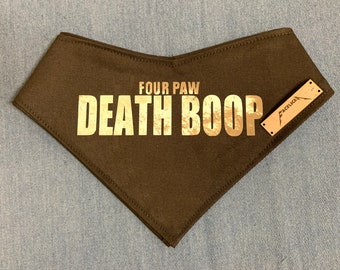 Four Paw Death Boop - Dog Bandana